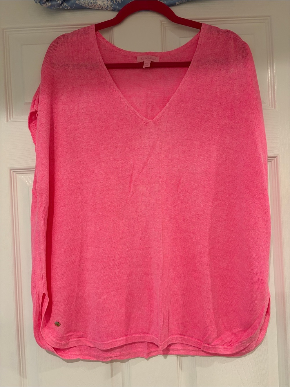 Lilly Pulitzer Hot Pink Knit Top